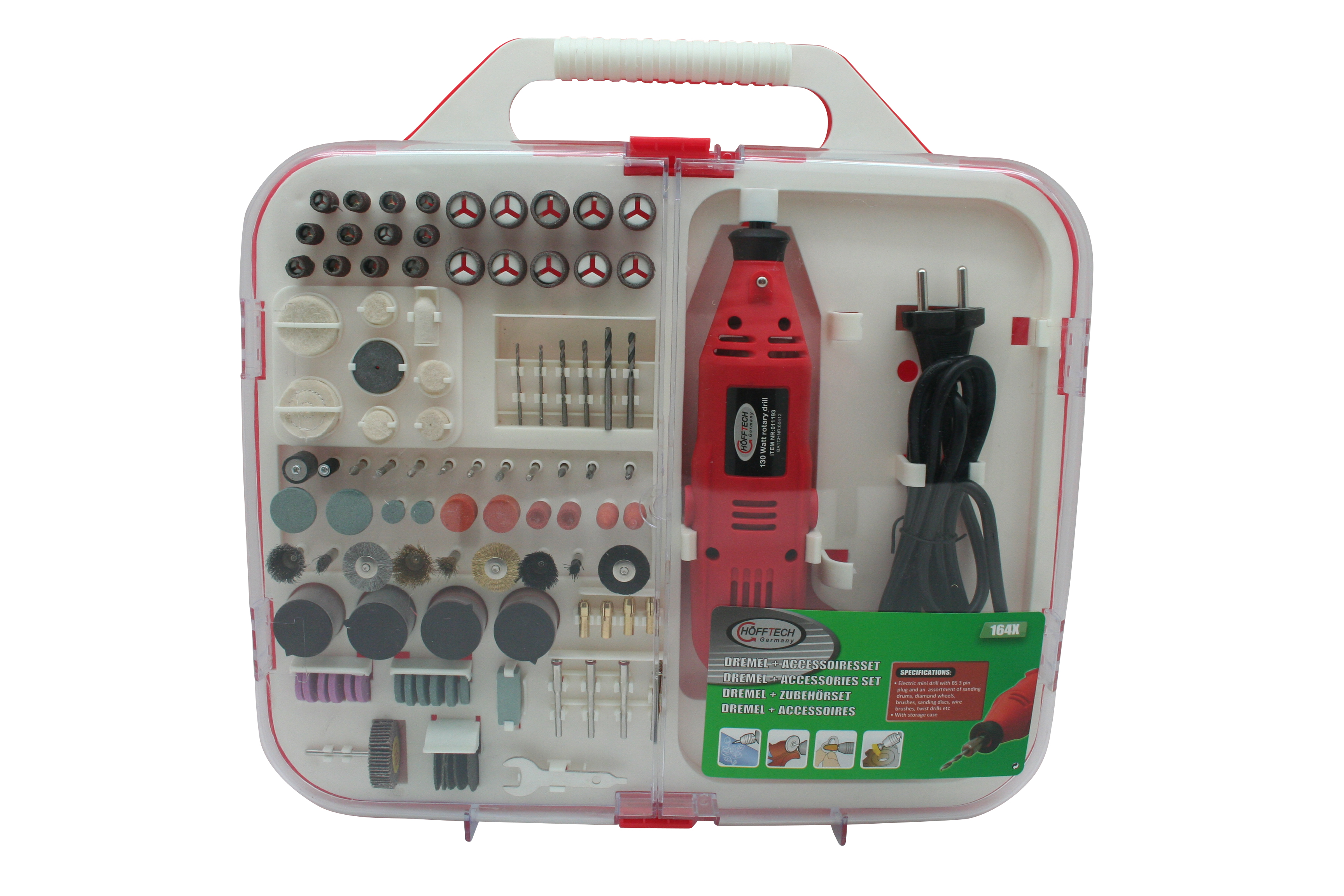 Mini multislijper + accessoires