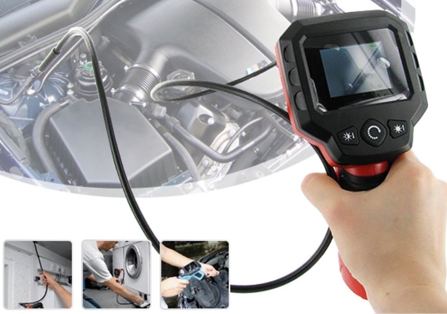 Endoscoop met LCD display