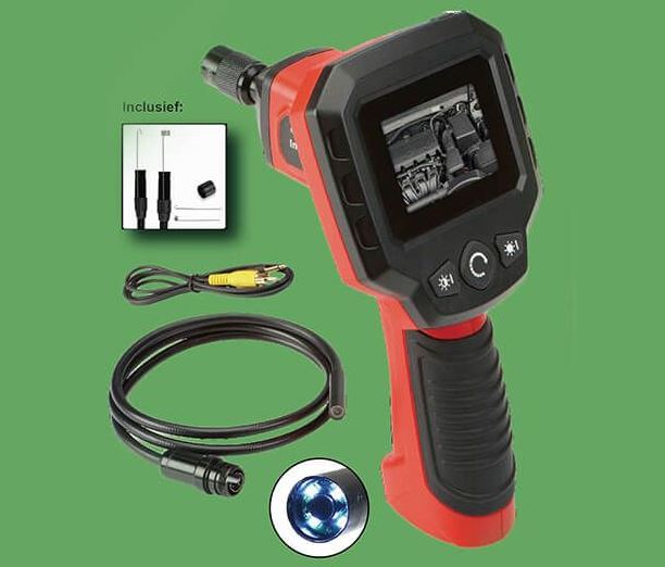 Endoscoop met LCD display