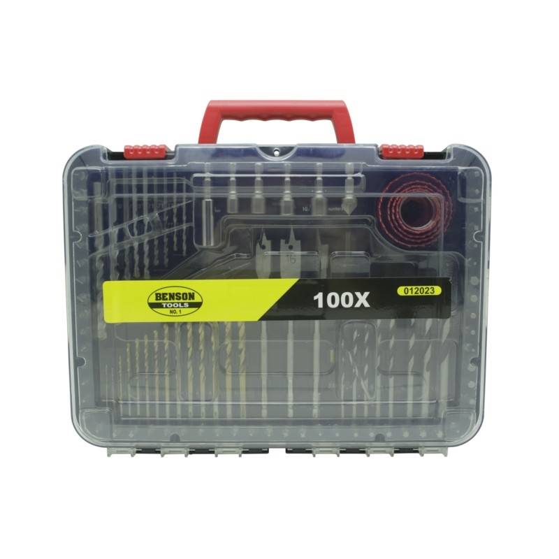 100-delige boor-/bitset.