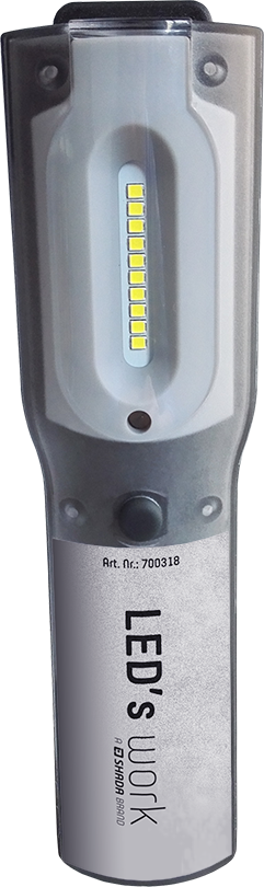 Oplaadbare LED looplamp, 500Lm