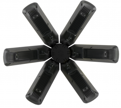 Parachute 360° Tripod met 6x LED