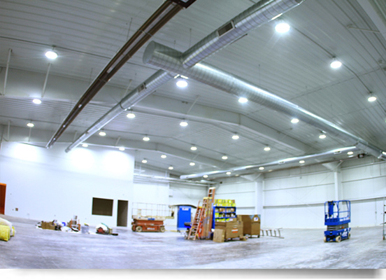 LED High Bay met wisselbare lens