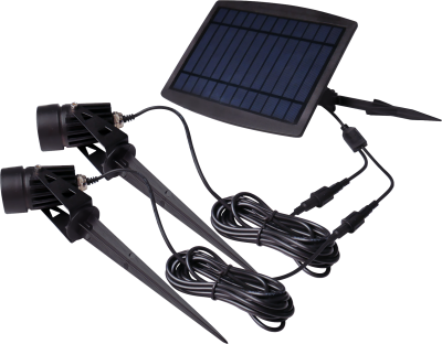 LED solar spotset