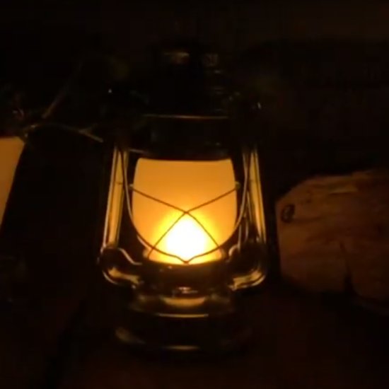 2x (!) LED stormlamp incl. AA batterijen