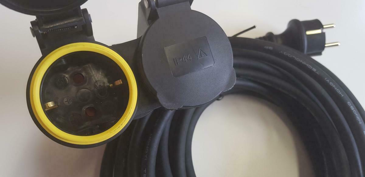 Verlengsnoer met duo-socket