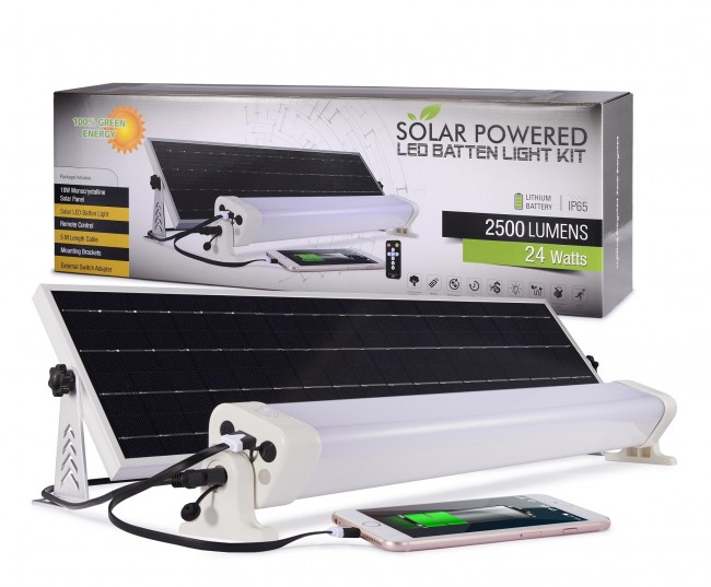 Solar LED Tri-Proof 24W