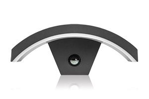 Integral buitenlamp Curve met PIR