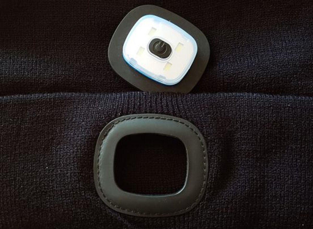 Muts met LED verlichting