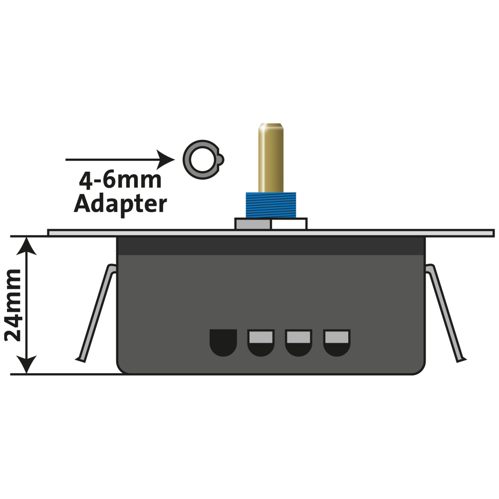 Universele LED dimmer