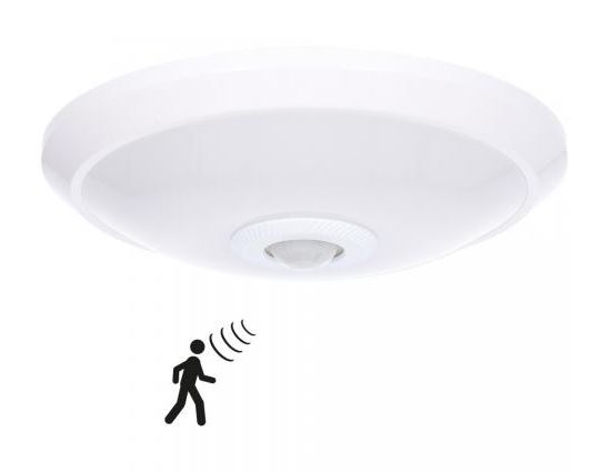 LED plafondlamp met sensor, 8watt
