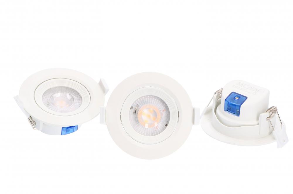 LED spot set, 3 delig