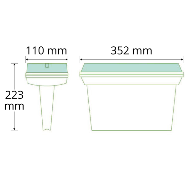 LED noodverlichting.