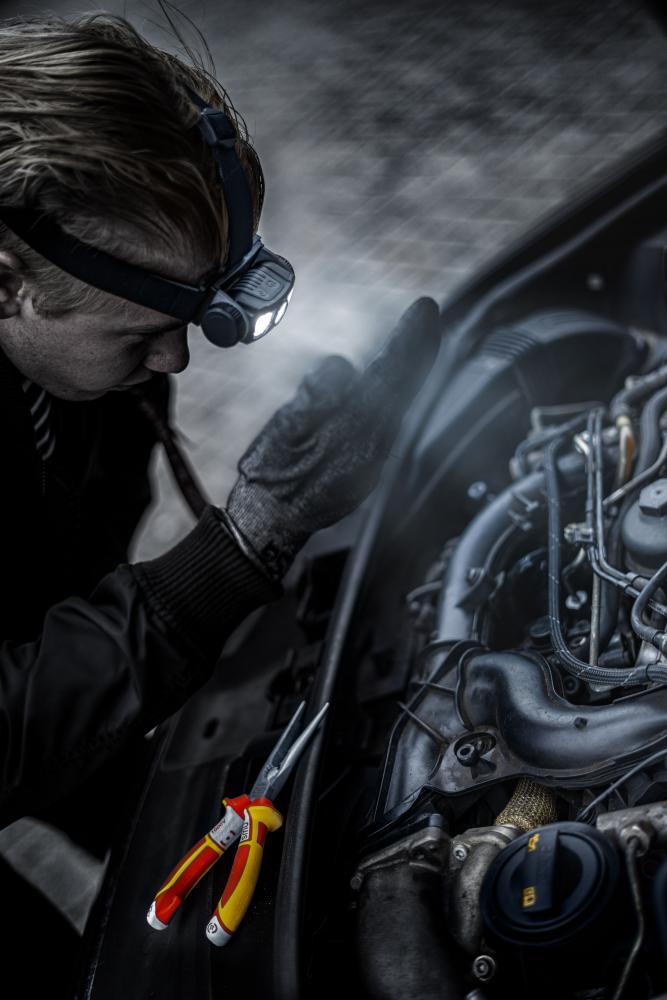 Oplaadbare hoofdlamp 250 lumen