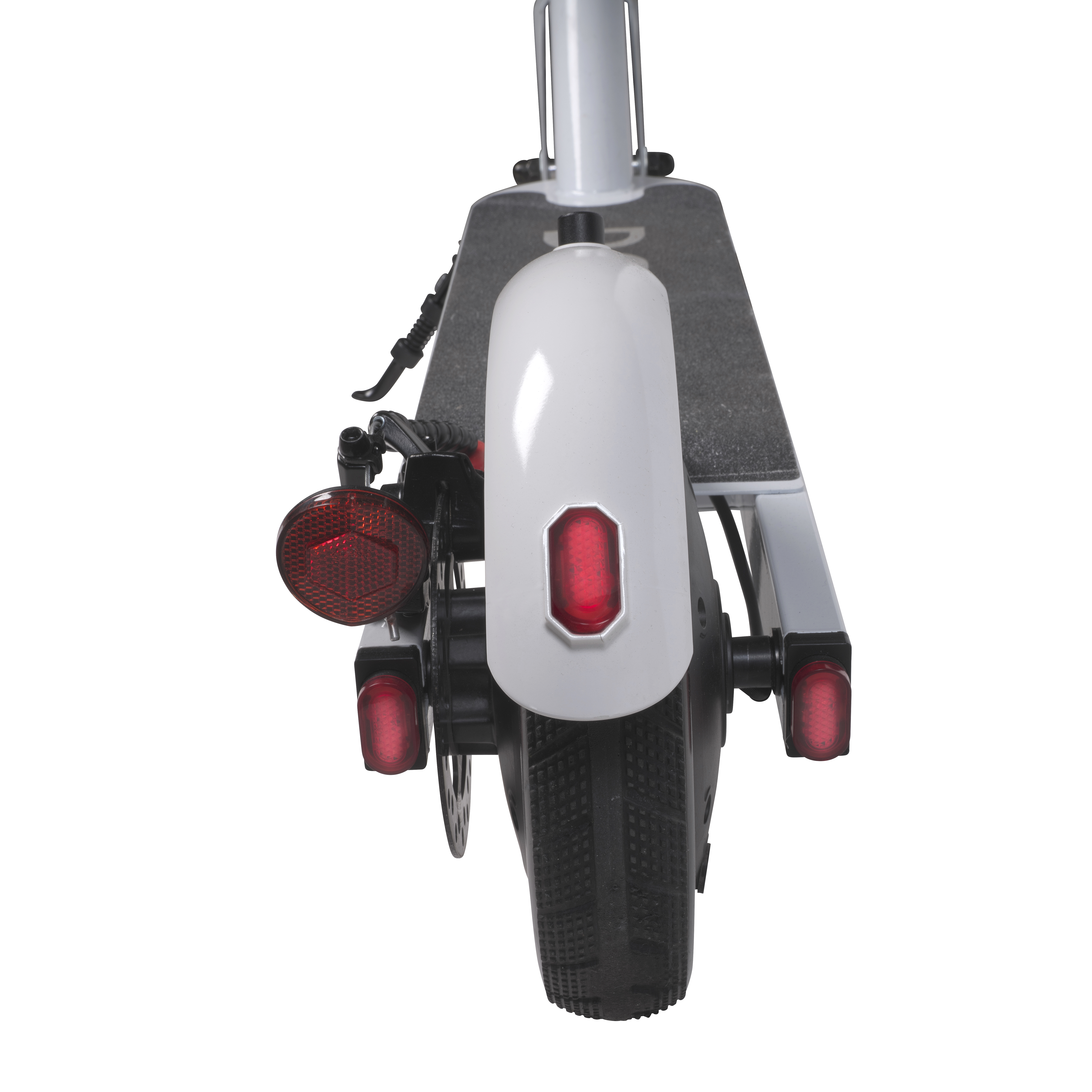 Denver elektrische step 8,5", wit