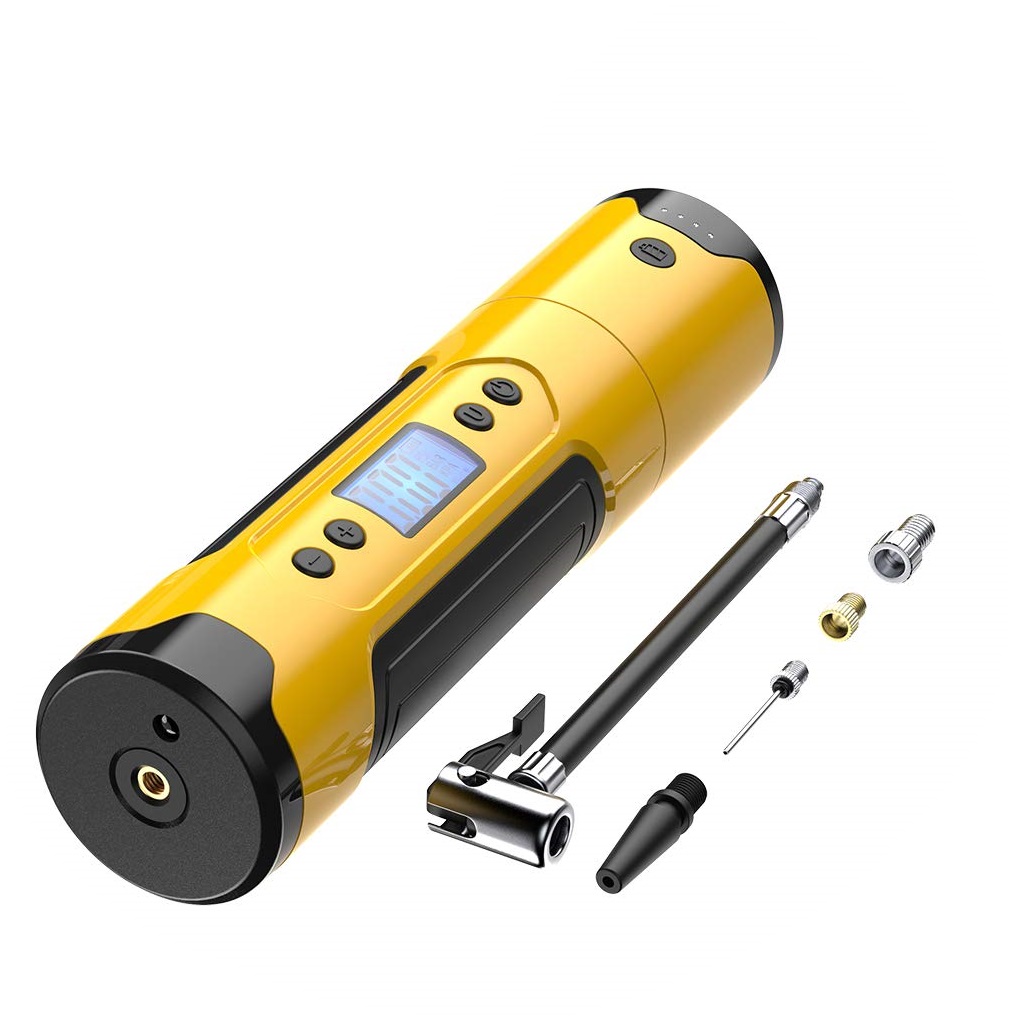 Oplaadbare minicompressor