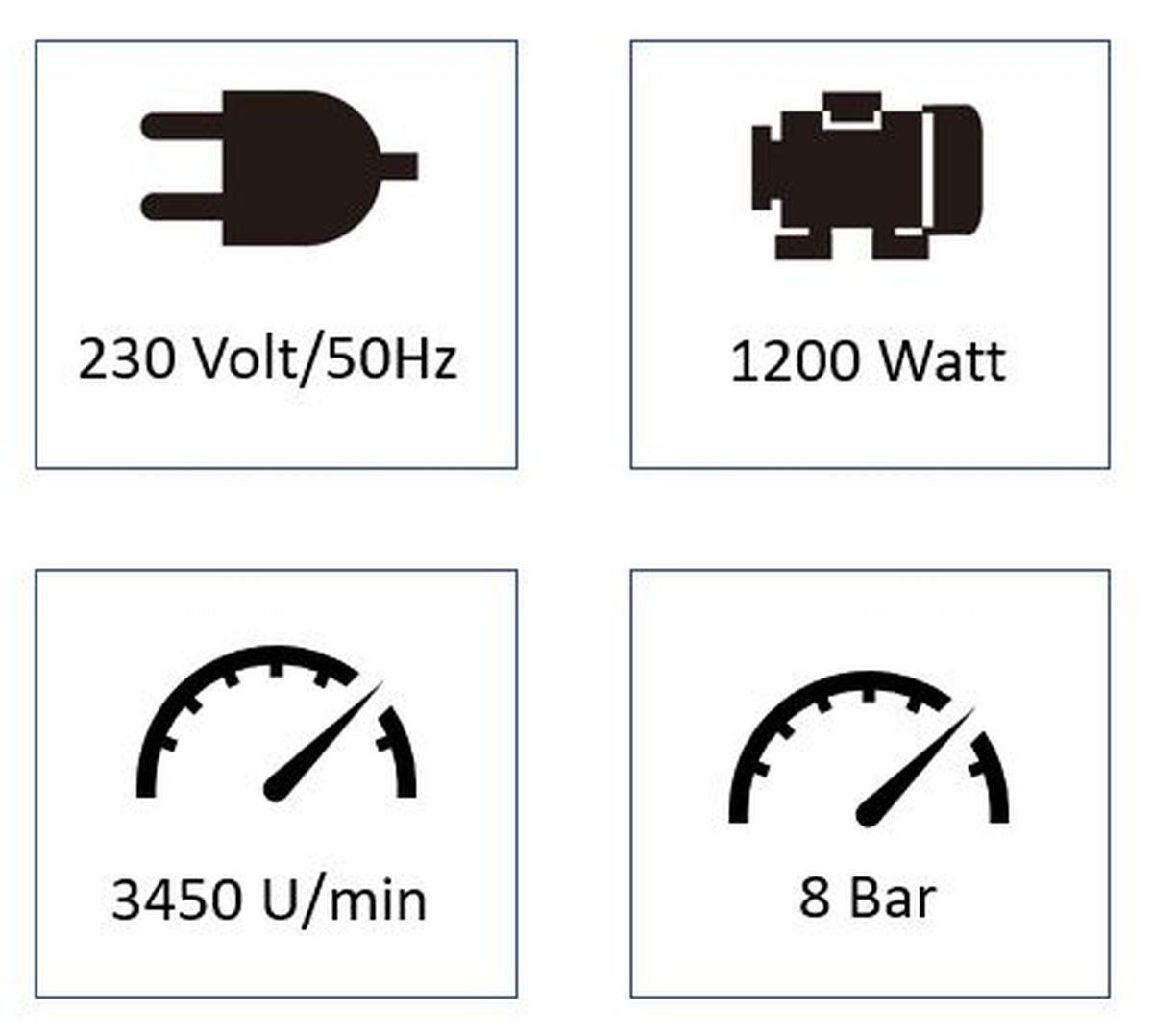 Kawasaki compressor + accessoires pakket