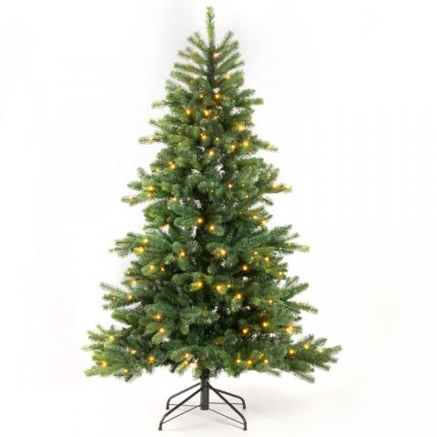 Kerstboom met verlichting
