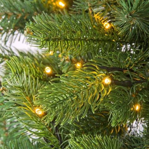 Kerstboom met verlichting