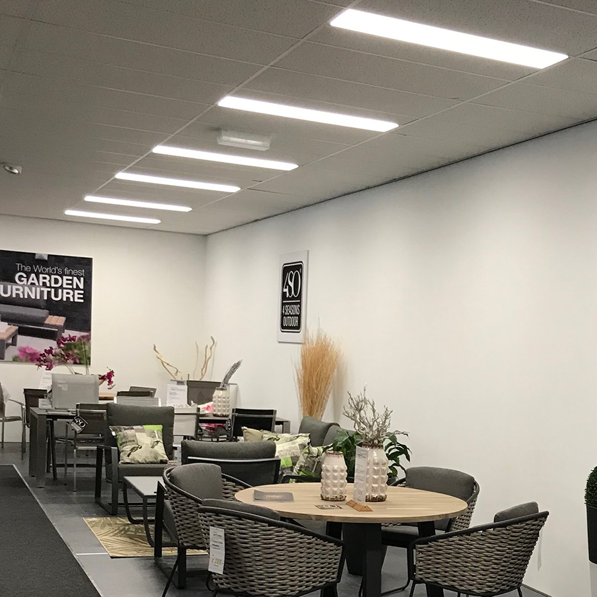 Led paneel, kleurschakelbaar 30x120